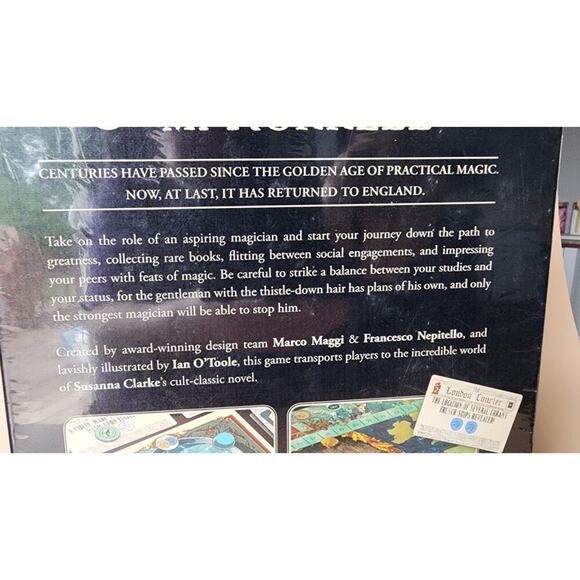 Jonathan Strange & Mr. Norrell - A Board Game of English Magic Board Game Sealed - Picture 5 of 5